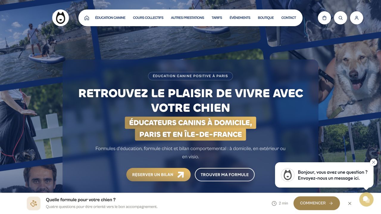 Capture du site de Olykan